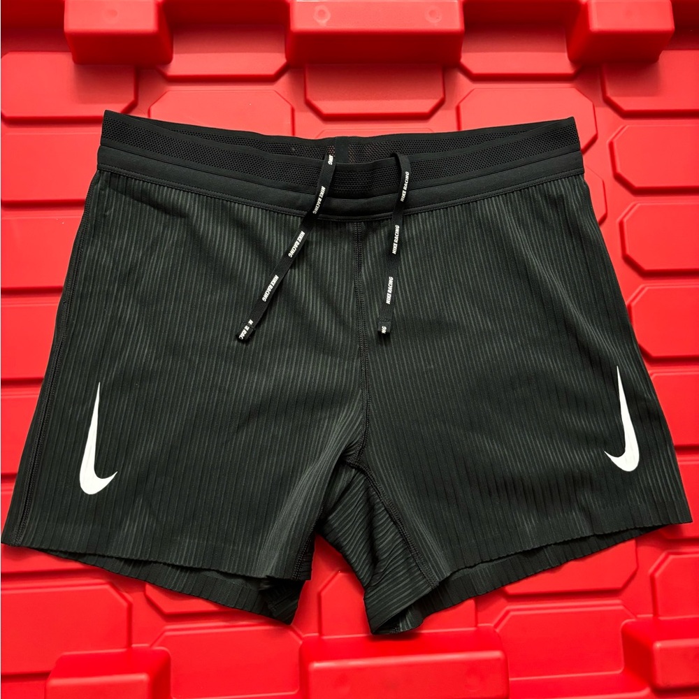Nike AeroSwift Dri-FitADV Women’s Black Running Shorts Size Large